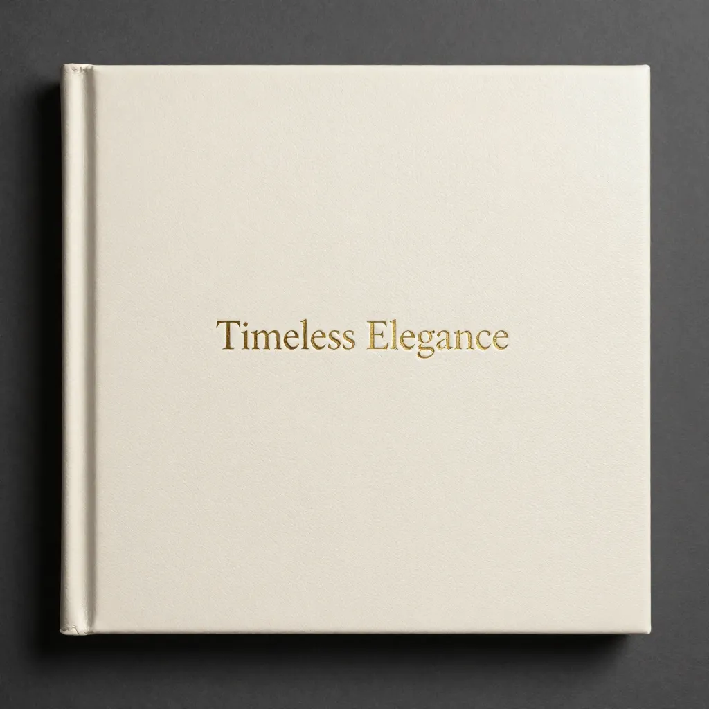 Timeless Elegance Album - Premium digital memory album design